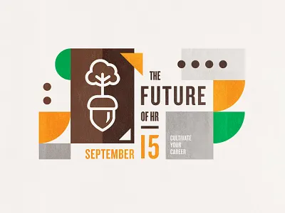 Future acorn geometric icon steve bullock tree
