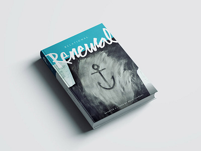 Journal anchor book cover devotional journal renewal year of hope