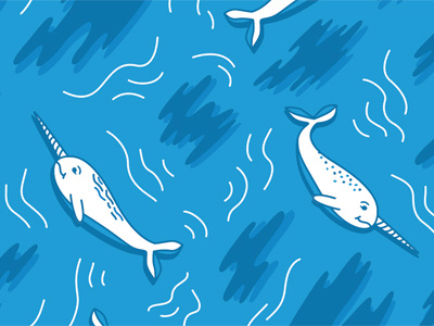 Narwhal pattern narwhal