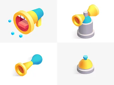 Mobile notifications character error evilmartians flat icon illustration interface isometric laslow mobile notification signal