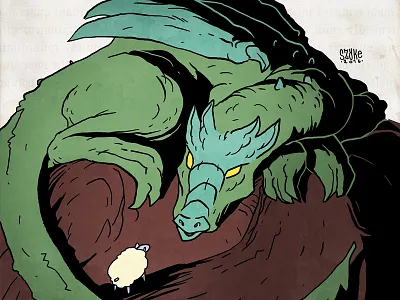 Common Welsh Green common welsh green dragon fantastic beasts harry potter illustration