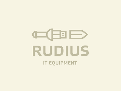 Rudius equipment logo rudius sword usb