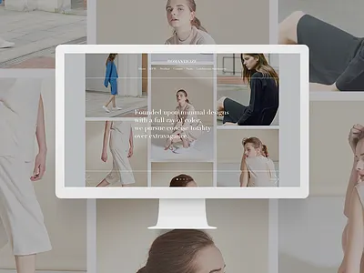 Shopping Brand Site Concept Romanticize brand concept romanticize shopping site