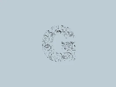 G Mark for Good g illustraion texture wave