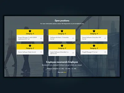 Promotion Open Position block section open position promotion