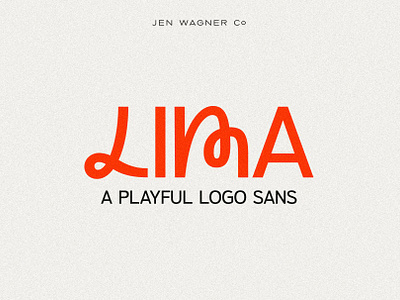 Lima | A Strong & Playful Logo Sans