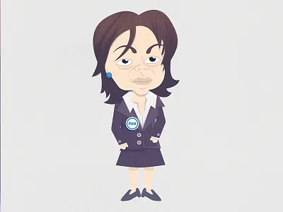 Candidata illustration photoshop