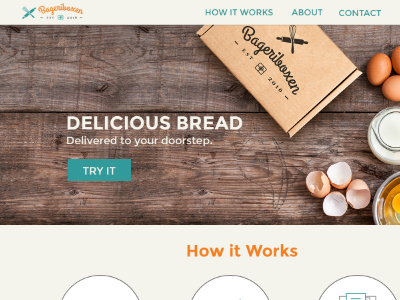 Bageriboxen Website
