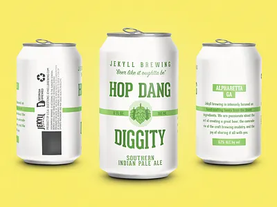 Jekyll Beer athens atl beer craft beer design ga georgia hops illustration illustrator minimal package design