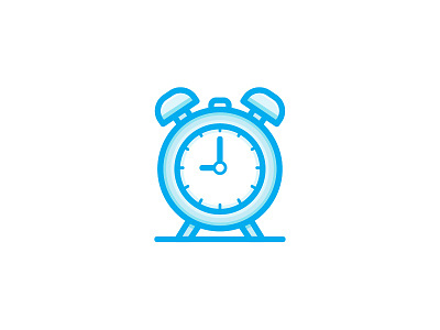 Alarm Clock Icon alarm clock icon illustration line linear time vectober vector