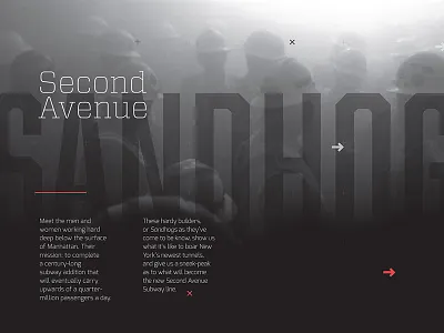 Sandhogs Are Awesome architecture digest editorial magazine new showcase type typography york