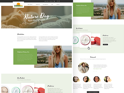 Site Design clean design fresh modern responsive ui ux website