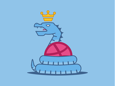 Dribbble Milano debut dribbble emblem invite italy medieval milano snake viper