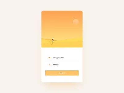 Login Page login ui