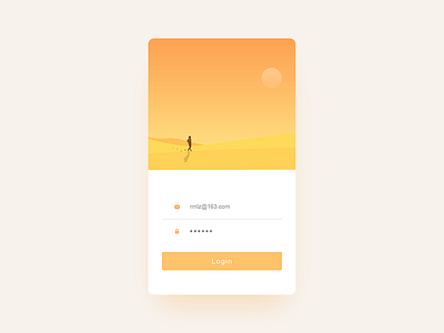 Login Page login ui
