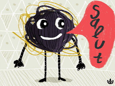 Day 19 - Salut 30 day challenge color illustration inktober salut