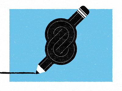 Number 8 8 blue like neon book design drawing illustration pencil