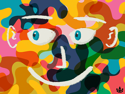 Day 21- Colorful Person 30 day challenge color illustration inktober
