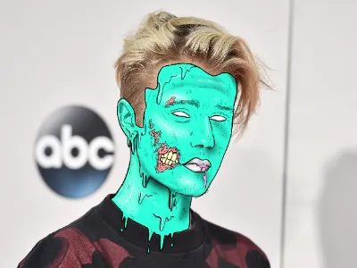 Bieber Grime Art art custom design firstshot graphic grime grimeedit photoshop sketching wacom
