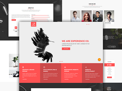 Bizlinks Creative agency corporate creative material design multipurpose portfolio professional responsive uiux wordpress wp theme