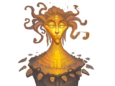 Ancient one character concept fantasy gameart scifi