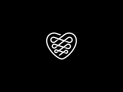 Infinity love v2 care connection heart infinity logo love mark minimal minimalist symbol