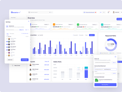 PocketsPay dashboard ui uidesign ux web design website