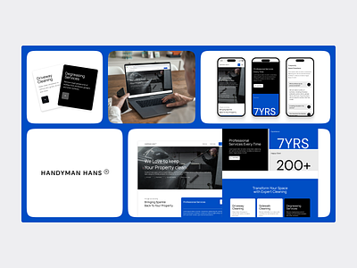 Handyman Hans - Website Redesign ui ux webdesign