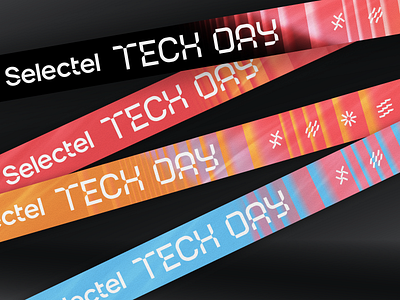 Selectel Tech Day Event Branding brand branding conference design event graphic logo meetup vector