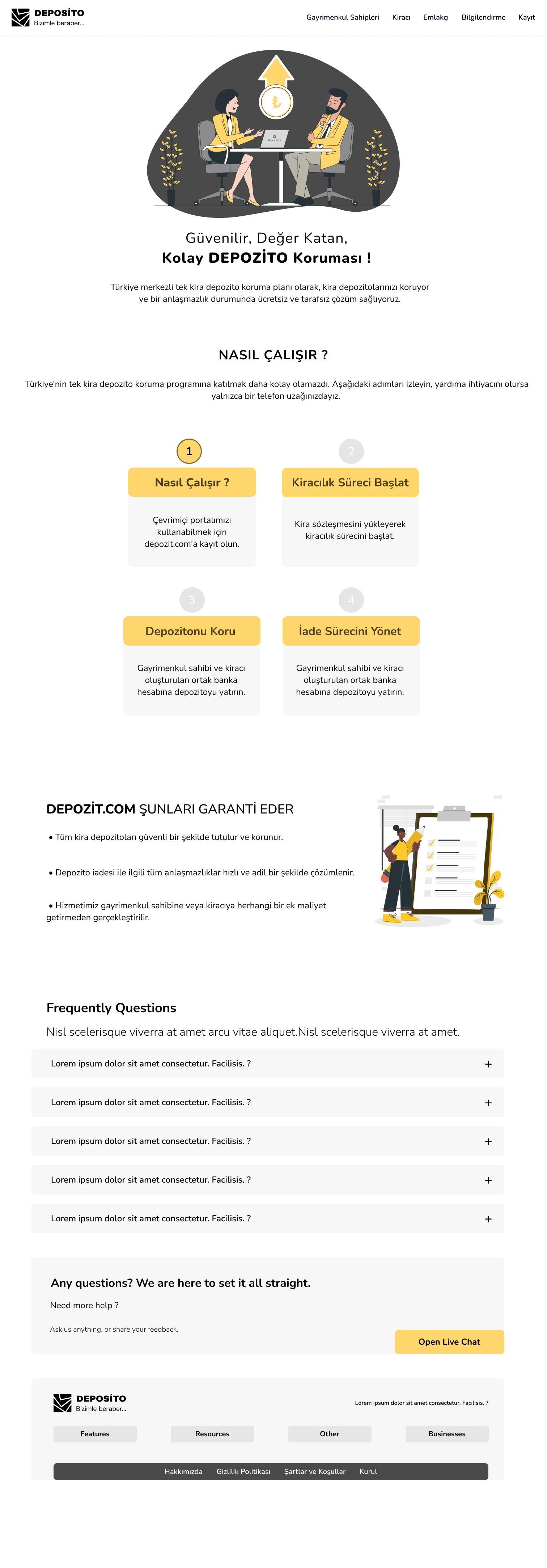 Fintech Landing Page clear fintech landing page modern saas ui user interface design ux