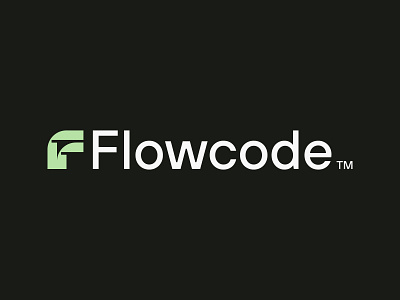 Flowcode™ brand branding code design developer icon logo logodesign minimal seo support wordpress