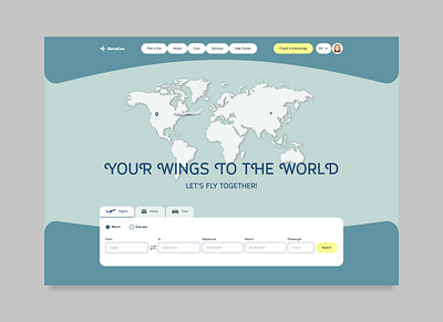 AeroLux Airlines - Tariff Table airlineinterface design tarifftable traveldesign ui uiux