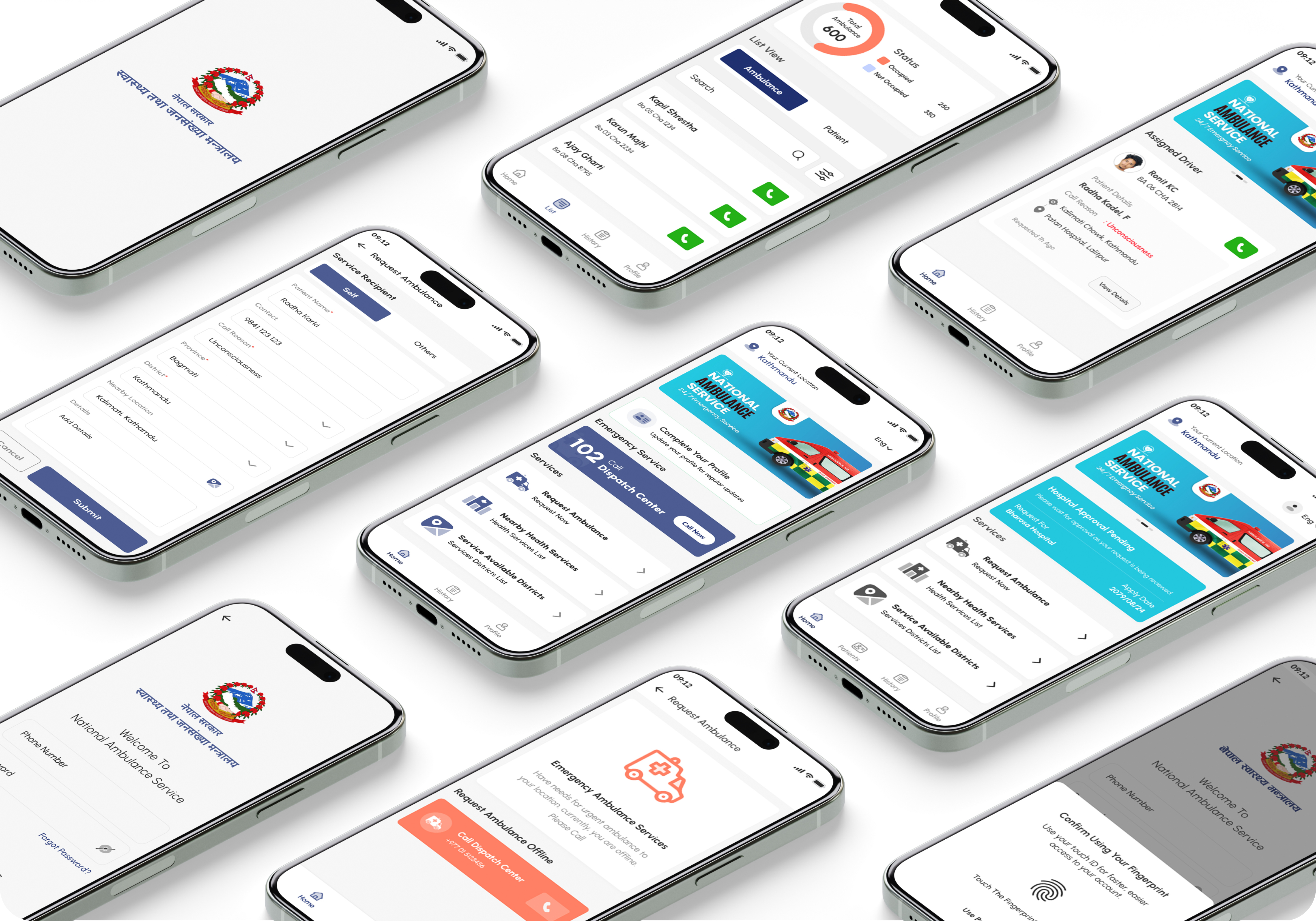 Ambulance Nepal Service Application Case Study