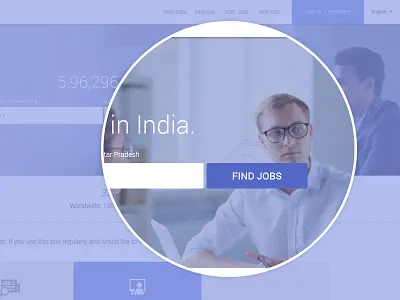Jobs site Home page home jobs page