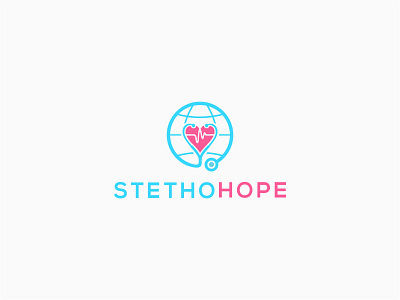 Stethohope check up facility hope logo medical sell stethoscope supplies world