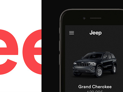 Jeep Visual Redesign art direction branding identity logo redesign ui ux web