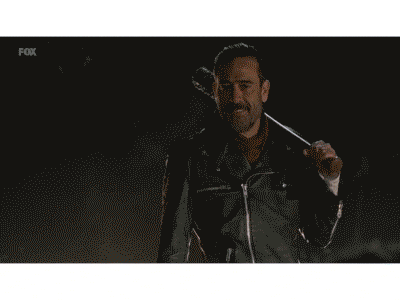 The Walking Dead Promo animation brand gif john cleese neegan scary the walking dead transition typography walking dead zombie zombies