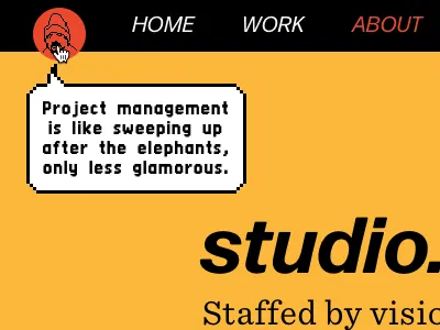 eggs avatar chairman design design detail easter egg pixel fonts sayings studio.zeldman talk balloon zeldman