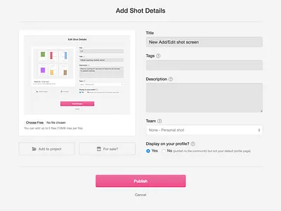 Griddy Details dribbble upload