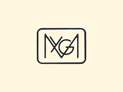 MYG monogram stamp