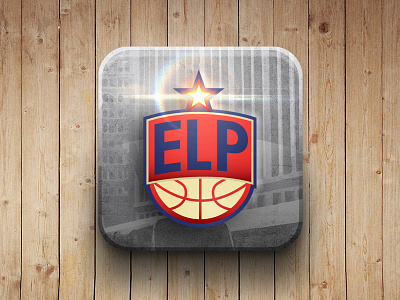 El Paso Lone Stars : App Icon app basketball design icon ipad iphone logo nba sports ui ux