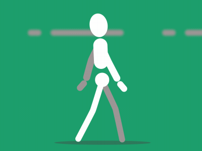 walk cycle animation gif walk cycle