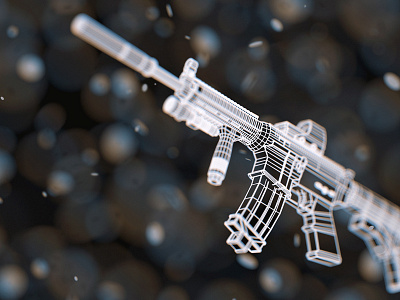 Weapon 3d cinema4d weapon