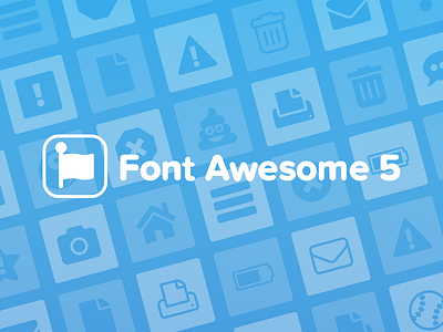 Font Awesome 5 - Kickstarted awesome font font awesome font awesome 5 icons kickstarter open source