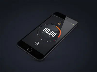 Letsteak! - Mobile App app art design direction food material steak timer ui ux