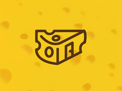 Cheese to home cheese door home icon lined logo mark sign symbol yellow