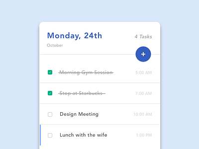 Daily UI Day 42 - Todo List 042 dailyui day42 list todo ui ux