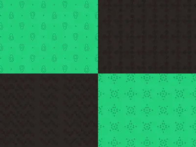 Guacamoles Patterns avocado branding guacamole madebyborn mexican pattern restaurant