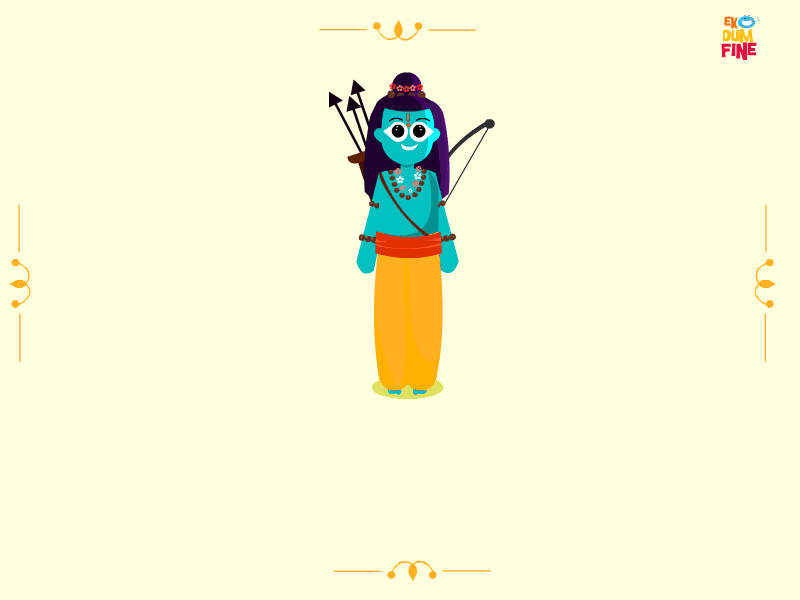 Ramayan in GIFS colours diwali evil festivals gods good hindu mythology ramayan religion stories tales