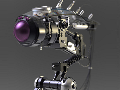 my first shot 3d robot